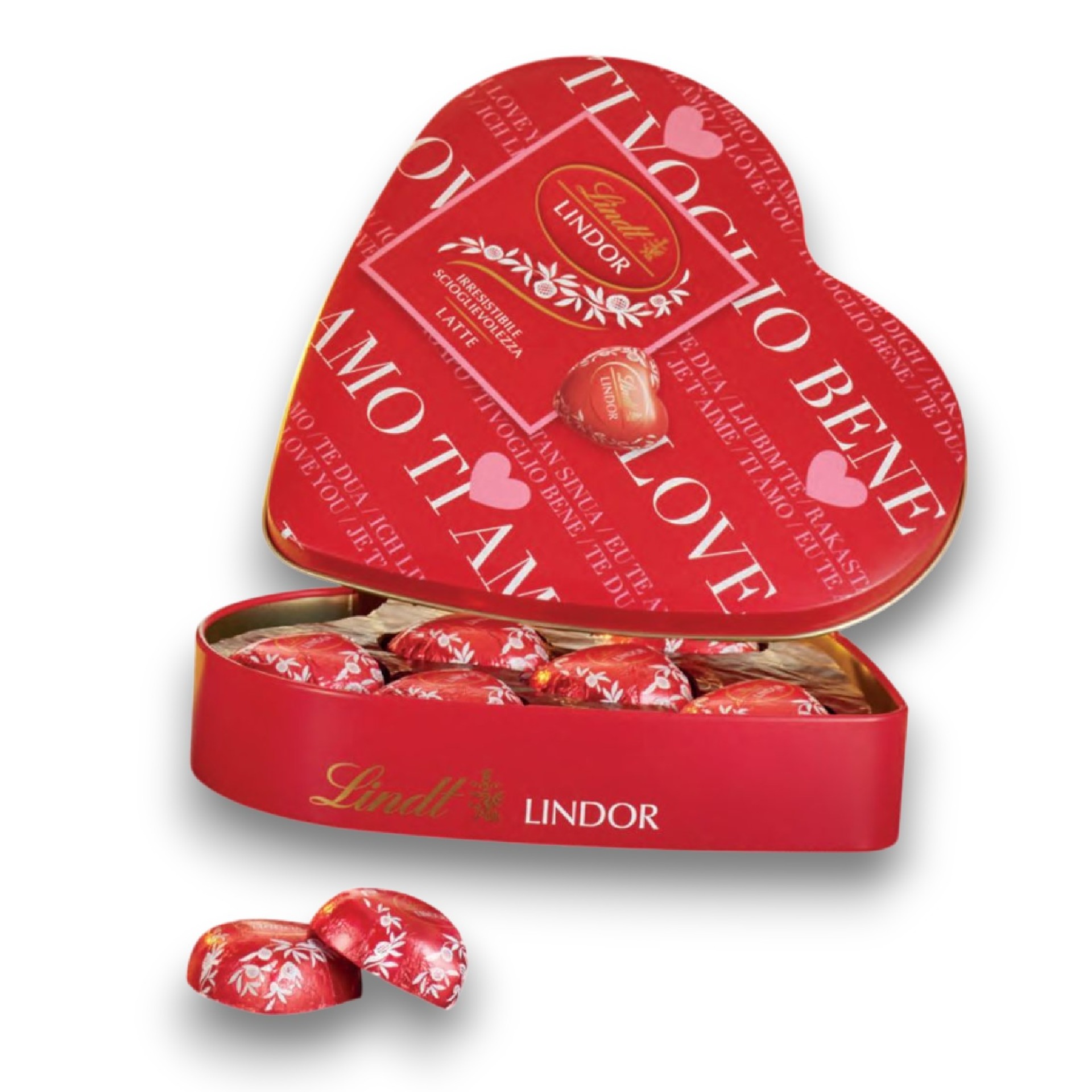 Sacco Rosso San Valentino Ti Amo 15cm - Cartoleria Varzi Dal 1956 - Gadget Assortito Per Innamorati, Regalo A Sorpresa